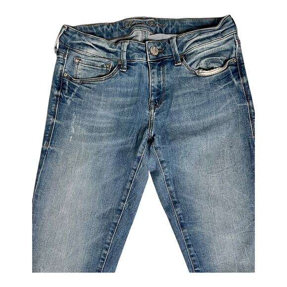 Mavi Jeans Women's Size 27 Blue Skinny Fit Stretch Denim Made in Turkey - Picture 2 of 6